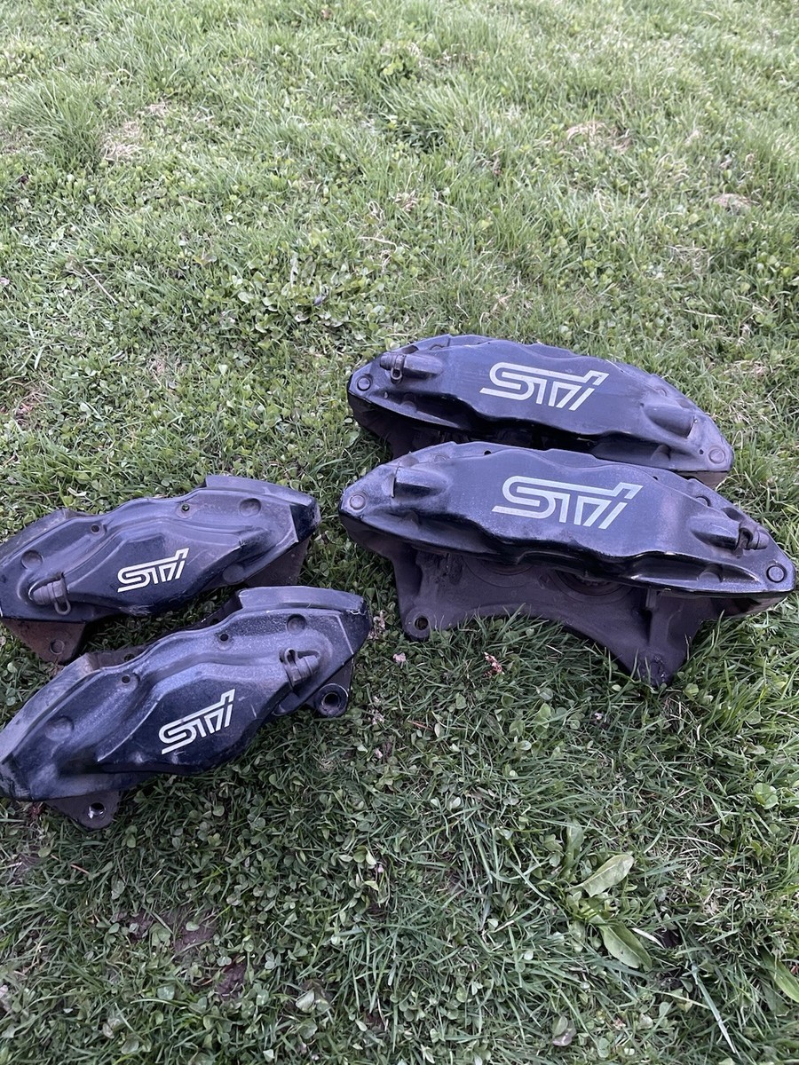 OEM 2006-2007 Subaru Impreza WRX Rear Right Brake Caliper Red NEW 26692FE0408A E - Foto 14