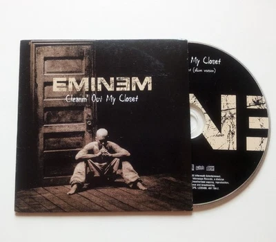 Eminem - Cleanin' Out My Closet - CD Single - 2002 - Hip Hop 2TR cardsleeve - Photo 1/2