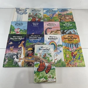 Vintage A JUST ASK BOOK Lot Of 13 Hardcover Kid's Weekly Readers Hardcover - Bild 1 von 1