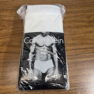Vintage 1999 Calvin Klein COTTON Traditional Full Rise Brief Set Of 3 Size 40 - Picture 1 of 10
