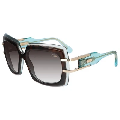 Cazal Sunglasses CAZAL 8508 002 54mm Havana Turquoise / Green Gradient Lens - Image 1 of 3
