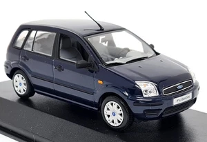 Minichamps 1/43 - Ford Fusion 2002 Dark Blue Diecast Scale Model Car - Picture 1 of 6