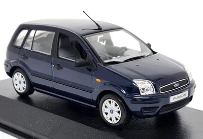Minichamps 1/43 - Ford Fusion 2002 Dark Blue Diecast Scale Model Car - Image 1 of 4