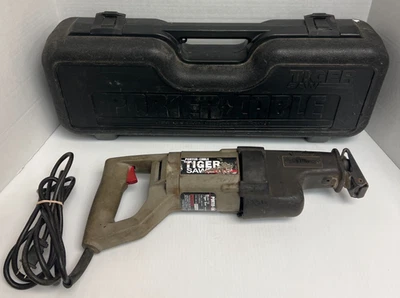 Porter Cable Tiger Saw Heavy Duty Corded Reciprocating Saw Model 735 With Case - Image 1 of 4