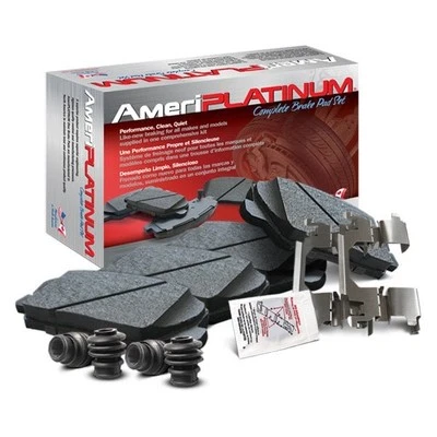 For Mercedes-Benz E320 03-09 AmeriPLATINUM Semi-Metallic Front Disc Brake Pads - Image 1 of 2