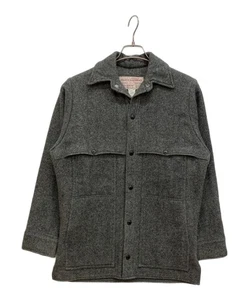 FILSON GARMENT Mackinaw Cruiser Jacket Size: M Gray Men Auth from JAPAN - Picture 1 of 8