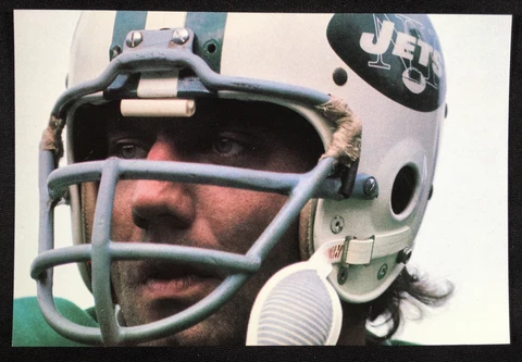 Joe Namath New York Jets Coral-Lee Postcard CL/Sports #28-C  4” x 6” Alabama Cover