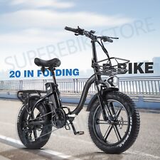 Bicicletta elettrica e-mountain bike 800 W 20 pollici Shimano eBike Fatbike Pedelec e Mtb