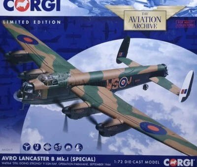 Corgi AA32619 Avro Lancaster B Mk.I (Special)WA964 Still going strong! - Image 1 of 2