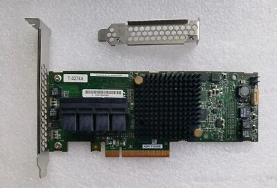 ADAPTEC ASR-71605E 6GB/S PCI-E 256MB SATA SAS RAID CONTROLLER CARD - Image 1 of 4