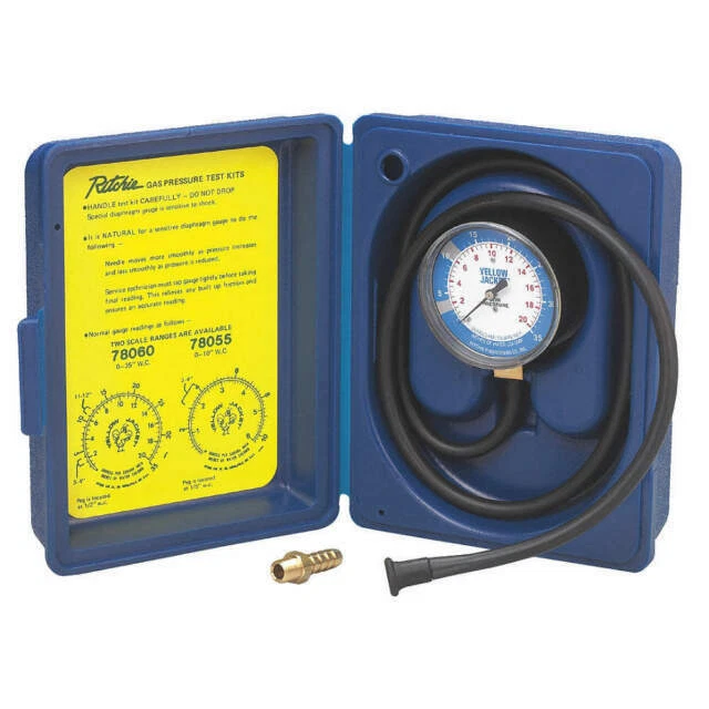Yellow Jacket 78060 Gas Pressure Test Kit