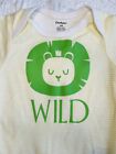 Wild-Jungle Themed Neutral Custom Made Baby O Nesie-One Of A Kind