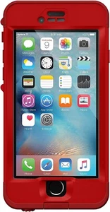 Lifeproof NÜÜD SERIES iPhone 6s Plus ONLY Waterproof Case CAMPFIRE - FLAME RED - Picture 1 of 6