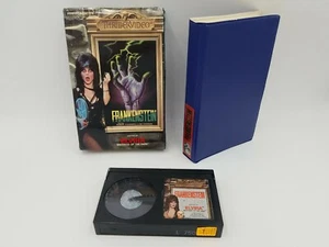 BIG BOX BETA TAPE FRANKENSTEIN HOSTED BY ELVIRA THRILLER VIDEO HORROR BO SVENSON - Picture 1 of 8