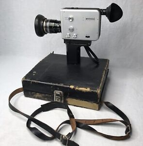 Vintage Braun Nizo S56 Super 8 Film Movie Camera Tested Working + Case