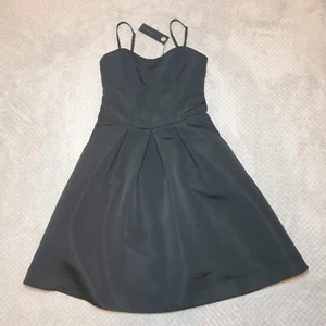 Full Cirlce dress Coctail dress black with pockets 10S size - Picture 1 of 5