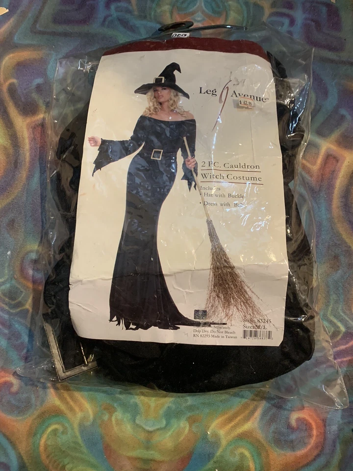 Leg Avenue Sexy 2 PC. CauldronWitch Costume Size M/L  Style:83245 - Image 1 of 4