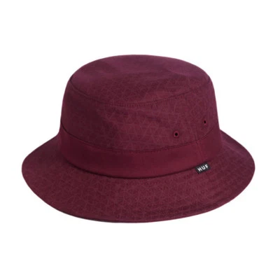 Sombrero para hombre Huf TONAL TRIPLE TRIÁNGULO vino estampado de logotipo cubo Foto 1 de 4