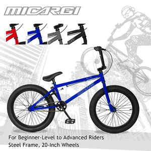 MBX 20" Wheels BMX Bike For Elite or Beginner Freestyle Steel Frame BMX Bike - Picture 1 of 22