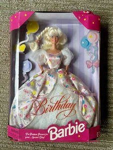 Muñeca Barbie cumpleaños 1996 nueva en caja vintage 15998 Mattel años 90 envío gratuito - Imagen 1 de 13