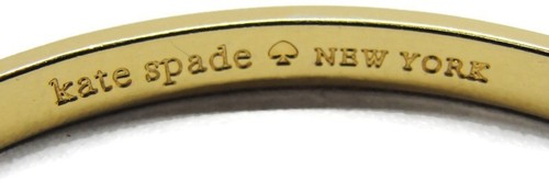 Bracciale Kate Spade Donna Cuore Of Oro Lingua Bracciale Finitura Piatta Oro 2 75"