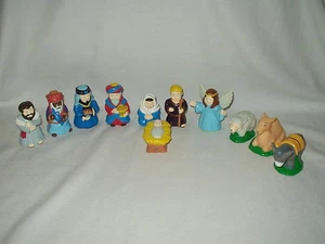 NATIVITY Christmas pretend play figure toys  - Picture 1 of 10