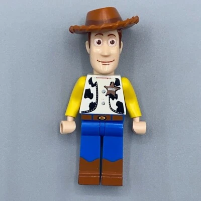 LEGO Toy Story Long Arms Woody Minifigure MISPRINT (Toy003) Missing Print ERROR - Image 1 of 4