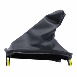 Car Knob Boot Shifter Gaiter Boot Hand Brake Cover Black D8V7 - Picture 1 of 7