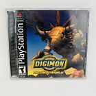 Digimon World PS1 Playstation 1 Black Label CIB **REG CARD ATTACHED**