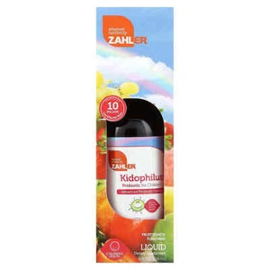 Zahler, Kidophilus, probiotico per bambini, punzone frutta, 4 fl oz (118 ml) - Foto 1 di 3