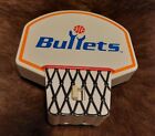 Rare Vintage Washington Bullets Basketball Nite Light Classique Collection 