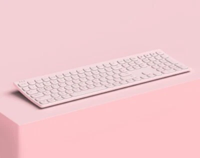 ACTTO 2023 B605 CURVED Slim Wireless Keyboard Multi-Pairing Rechargeable - Image 1 of 4