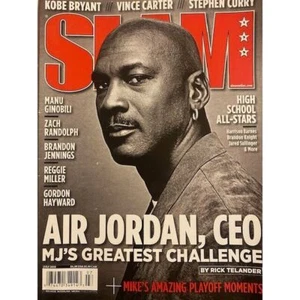 MICHAEL JORDAN slam KOBE BRYANT stephen curry KYRIE IRVING barnes LEBRON carter - Picture 1 of 23