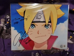 Amanda Miller "Boruto" Autographed Signed 8x10 Photo - Naruto - Beckett COA - Picture 1 of 4