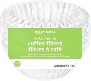 White Coffee Basket Filters PAB200 by Melitta | Free & Fast Shipping - Picture 1 of 5