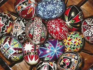 Postcard Ukrainian Easter Eggs Ukraine MINT Unused - Picture 1 of 1