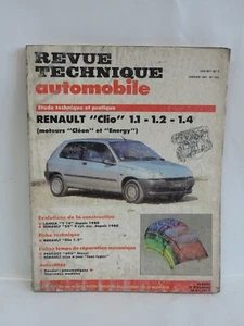 Renault Clio 1.1 1.2 1.4 RL RN RT Cléon Energy - Zeitschrift Automobile Technique 523 - Bild 1 von 3