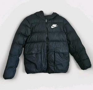 Nike Boys Therma-Fit Down-Filled Puffer Jacket Black Boys Size Large - Picture 1 of 24