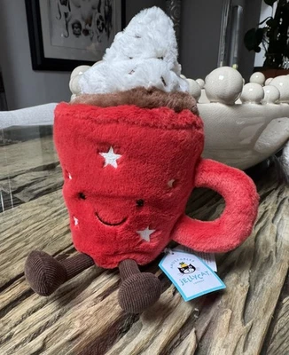 BNWT Jellycat Amuseable Hot Chocolate now retired new with tags Genuine seller - Image 1 of 4