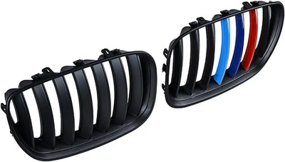 **NUEVO BMW X5 2004 - 2006 | Rejilla riñón izquierda/derecha color M negro brillante ** Foto 1 de 4