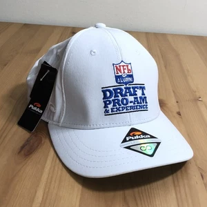 NFL Alumni Draft Pro-Am & Experience Pukka Adjustable Strapback Hat Cap White - Picture 1 of 17
