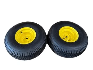 SET OF (2) 20x8.00-8 4 PLY Tubeless Nylon for Riding Lawn Mower - Picture 1 of 4