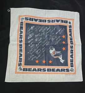New! NFL Chicago Bears Collector Series Bandana 1990 - Picture 1 of 4