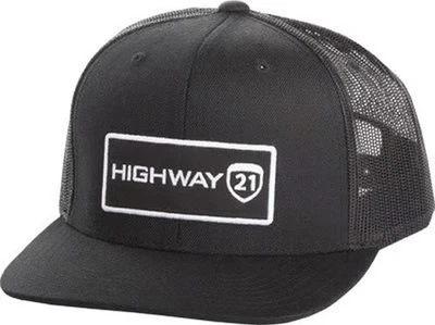 Highway 21 highway 21 Hat Motorcycle ATV/UTV Street Bike Dirt #5426 489-1900 - Image 1 of 3