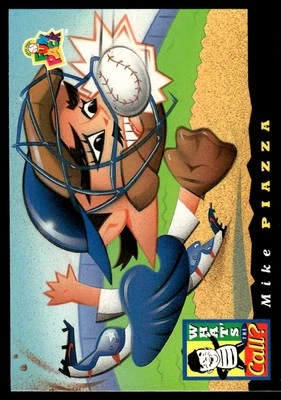 1994 Upper Deck Fun Pack Mike Piazza Los Angeles Dodgers #208 - Image 1 of 2