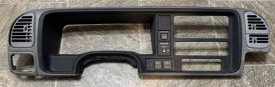 95-99 CHEVY GMC SILVERADO C/K bisel de tablero cuadro de instrumentos medidor Speedo GRIS Foto 1 de 4
