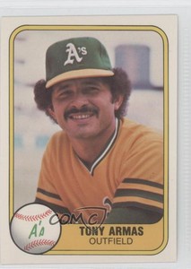 1981 Fleer Tony Armas #575