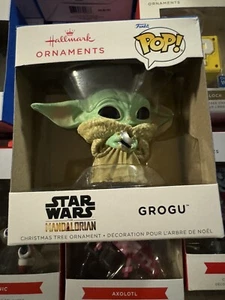 NEW!!Hallmark Funko P@P! ornament: Grogu (Baby Yoda, Star Wars: The Mandalorian) - Picture 1 of 5