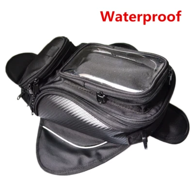 Bolsa Trasera Moto Asiento Trasero Tanque Herramientas Almacenamiento Sillín Bolsa Impermeable Foto 1 de 4