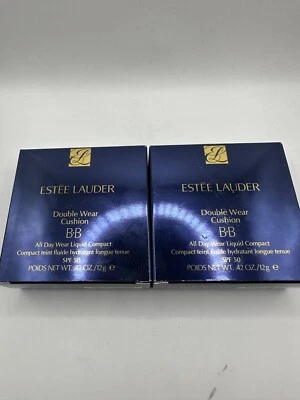 ESTEE LAUDER DOUBLE WEAR CUSHION BB ALL DAY LIQUID COMPACT SPF50 .42oz ( Picks) - Image 1 of 3